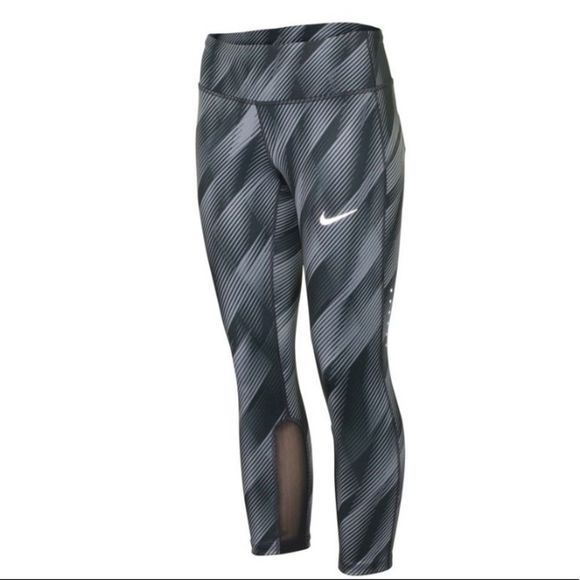 Nike Women's Dri-Fit Power Epic Running Capris Size Medium - Picture 8 of 10